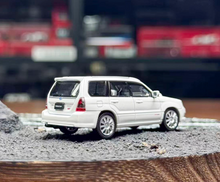 Load image into Gallery viewer, Fiberrun 1:64 JDM White Forester SG9 SUV Sports Model Diecast Metal Car New Collection