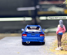 Load image into Gallery viewer, MH 1:64 Blue Carbon Impreza Wagon WRX STi Sports Model Diecast Metal Car New Collection