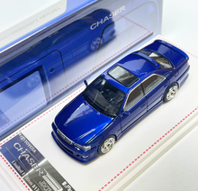 Load image into Gallery viewer, Model1 1:64 JDM Blue Chaser JZX100 MK6 Sports Model Diecast Metal Car New Collection