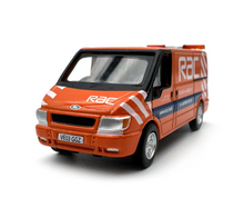 Load image into Gallery viewer, 1:76 2003 Orange Transit MK4 RAC Service Mini Van Model Diecast Metal Car New Collection