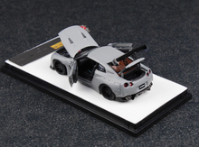 Load image into Gallery viewer, PGM 1:64 Gray GTR R35 Rocket Bunny Pandem Engine Model Diecast Metal Car New Collection