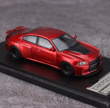 Load image into Gallery viewer, PSC 1:64 Red Charger Muscle Sports Model Diecast Metal Car New Collection