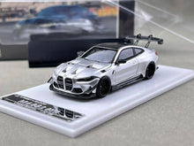 Load image into Gallery viewer, SW 1:64 Silver M4 G82 Widebody Sports Model Diecast Metal Car New Collection