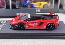 Load image into Gallery viewer, 1:64 Red Aventador LP700-4 GT Evo LBWK Sport Model Diecast Metal Car New Collecction