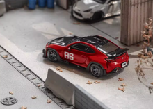 Load image into Gallery viewer, Fuji 1:64 JDM Red Carbon GR86 Pandem ZN8 Racing Sport Model Diecast Metal Car