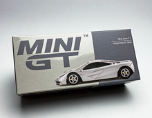 Load image into Gallery viewer, MINIGT 1:64 Silver F1 Super Racing Sports Model Diecast Metal Car #555 New