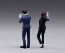 Load image into Gallery viewer, 1:64 Painted Figure Model Miniature Resin Sand Diorama Office Colleague in Suit