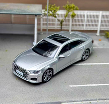 Load image into Gallery viewer, VAV 1:64 Silver A6L Luxury Sedan Sports Model Diecast Metal Car New Collection