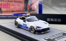 Load image into Gallery viewer, Inno 1:64 White MX5 Miata Widebody Sports Model Diecast Metal Car New Collection