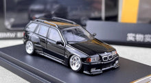Load image into Gallery viewer, Mortal 1:64 Black M3 E36 Touring Wagon VIP Sports Model Diecast Metal Car New Collection