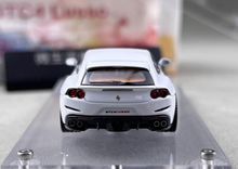 Load image into Gallery viewer, PK 1:64 White GTC4 Lusso Racing Sports Model Diecast Metal Car New Collection