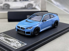 Load image into Gallery viewer, FX 1:64 Blue M2 G87 Attack Coupe Sports Model Diecast Metal Car New Collection