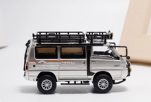 Load image into Gallery viewer, Autobots 1:64 Champagne 4WD Delica L300 Camper Van Model Diecast Metal Car New Collecction
