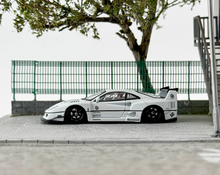 Load image into Gallery viewer, SH 1:64 White F40 LBWK Widebody Sports Model Diecast Metal Car BN