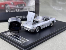 Load image into Gallery viewer, King 1:64 Silver 250GT California Spyder SWB Sport Model Diecast Metal Car New Collection