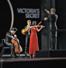 Load image into Gallery viewer, 1:64 Painted Figure Mini Model Miniature Resin Diorama Concert Conductor Rostrum New Collection