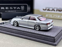Load image into Gallery viewer, Mortal 1:64 Silver JDM CRESTA JZX100 Sedan Sports Model Diecast Metal Car New Collection