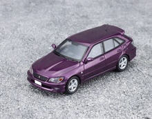 Load image into Gallery viewer, Mortal 1:64 HEC Purple Altezza Wagon Trailer Sport Model Diecast Metal Car New Collection