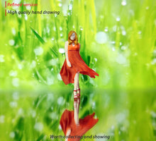Load image into Gallery viewer, 1:64 Painted Figure Mini Model Miniature Resin Diorama Lady Flowing Long Skirt