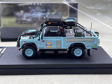 Load image into Gallery viewer, SW 1:64 Blue Gulf Defender 90 Pickup Sports Model Diecast Metal Car BN