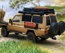 Load image into Gallery viewer, Autobots 1:64 Dirty Yellow Land Cruiser J70 LC78 ORV Model Diecast Metal Car