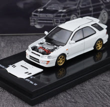 Load image into Gallery viewer, MH 1:64 JDM White Impreza WRX STI VI Wagon Sports Model Diecast Metal Car New Collection