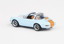 Load image into Gallery viewer, Poprace 1:64 Singer 964 Targa Gulf Racing Sports Model Diecast Metal Car New Collect