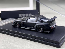 Load image into Gallery viewer, MC 1:64 Black Carbon JDM RX-7 FD3S Racing Sports Model Diecast Metal Car New Collection