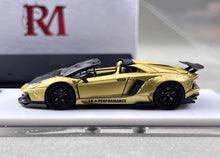 Load image into Gallery viewer, RM 1:64 Gold Aventador LP700-4 LBWK Sports Model Diecast Metal Car New Collection