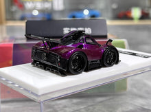 Load image into Gallery viewer, YM 1:64 Purple Zonda 760LH Q Cute Mini Sports Model Diecast Resin Car New Collection
