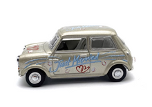 Load image into Gallery viewer, 1:43 Mini Copper Gold Just Married Classic Model Diecast Metal Car