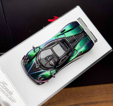 Load image into Gallery viewer, HH 1:64 Purple Zonda Tricolore Sports Model Diecast Metal Car New Collection