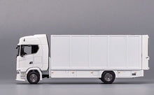 Load image into Gallery viewer, GCD 1:64 White Scania S730 Enclosed Double Deck Tow Truck Model Diecast Metal