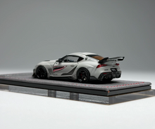 Load image into Gallery viewer, Topart 1:64 Gray Shark Supra A90 Sports Open Model Diecast Metal Car New Collection