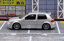Load image into Gallery viewer, FH 1:64 Silver VW Golf GTI MK4 Coupe Sports Model Diecast Metal Car New