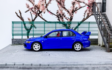 Load image into Gallery viewer, CM 1:64 JDM Blue EVO Lancer 9 IX Engine Sports Model Diecast Metal Car New