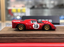 Load image into Gallery viewer, DMH 1:64 Red 1967 330 P4 #19 Hard Top Sports Model Diecast Resin Car New Collection