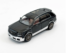 Load image into Gallery viewer, GCD 1:64 Black Silver Century City SUV Sports Model Diecast Metal Car New Collection