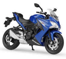 Load image into Gallery viewer, WELLY 1:18 2017 GSX S1000F Racing Sport Model Diecast Metal Motorcycle
