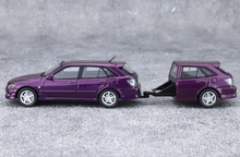 Load image into Gallery viewer, Mortal 1:64 HEC Purple Altezza Wagon Trailer Sport Model Diecast Metal Car New Collection
