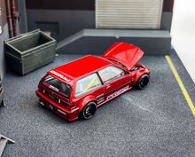 Load image into Gallery viewer, Kaido 1:64 Red Civic EF WORKS V2 Widebody Sport Model Diecast Metal Car New Collection