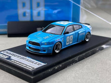 Load image into Gallery viewer, PSC 1:64 Blue Charger Brawler #88 Widebody Sports Model Diecast Metal Car New Collection