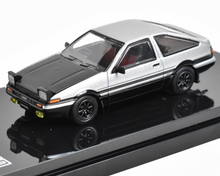 Load image into Gallery viewer, Hobby Japan 1:64 Silver Carbon AE86 TRUENO GT Sports Model Diecast Metal Car