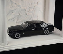Load image into Gallery viewer, Banana 1:64 Black Phantom VIII Centenary Luxury Model Diecast Metal Car New Collection