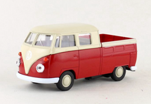 Load image into Gallery viewer, WELLY 1:36 Red T1 Double Cabin Pick Up Truck Model Diecast Toy Metal Car BN