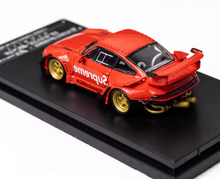 Load image into Gallery viewer, SW 1:64 Red 911 RWB 993 Racing Sports Model Diecast Metal Car New Collection