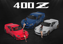 Load image into Gallery viewer, TM 1:64 JDM 400Z Lady Figure Racing Sports Model Diecast Metal Car New Collection
