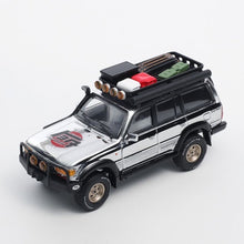 Load image into Gallery viewer, GCD 1:64 Plating Silver Land Cruiser LC80 ORV Sports Model Diecast Metal Car
