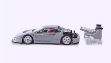 Load image into Gallery viewer, SH 1:64 Grey F40 LM Super Racing Sports Model Diecast Metal Car New