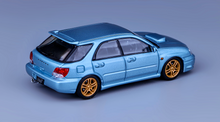 Load image into Gallery viewer, 1:64 Furuya Ice Blue Impreza WRX STI VIII 8 Wagon Model Diecast Metal Car New Collection